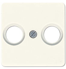 Крышка для телевизионной розетки; слоновая кость  161TV  Jung