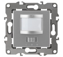 12-4103-03  Датчик движения 2-проводной, 180-240В, 200Вт, IP20, Эра12, алюминий  Б0031253  ЭРА
