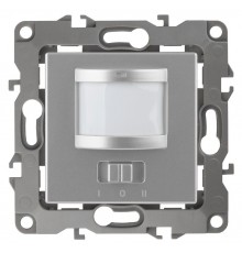 12-4103-03  Датчик движения 2-проводной, 180-240В, 200Вт, IP20, Эра12, алюминий  Б0031253  ЭРА