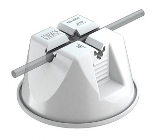 Универсальный держатель круглых проводников диаметром 8-10 мм для плоской кровли (серый) (165 MBG-8-10 GR)  5218708  OBO Bettermann