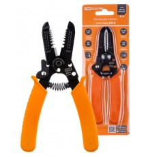 Клещи для снятия изоляции КИ-6, сечение зачищаемого провода 0,3-6 мм "МастерЭлектрик"  SQ1003-0110  TDM