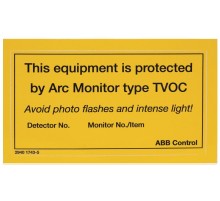 Шильдик информационный 10 шт. для TVOC-2  1SFA663005R1001  ABB