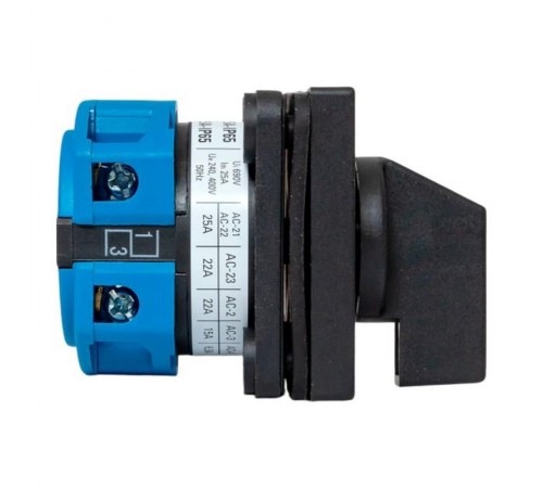 Переключатель кулачковый ПК-1-12 25А 2P "0-1" IP65  pk-1-12-25-65  EKF