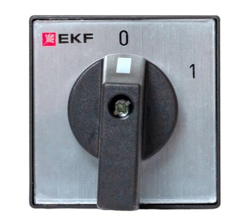 Переключатель кулачковый ПК-1-12 25А 2P "0-1" IP65  pk-1-12-25-65  EKF