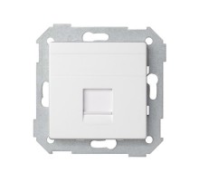 Simon 82 Адаптер со шторками на 1 коннектор UTP (RJ45), FTP (RJ45), RJ12, AMP, S82, S82N, S82 Detail, белый  82005-30  Simon