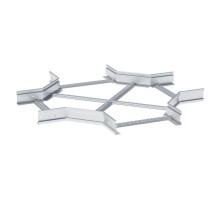 Ответвитель крестовой лестничный усиленный 100х300 мм (2 мм) HDZ EKF  xltp100300-2-HDZ  EKF