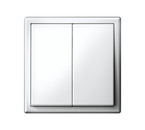 ArtGallery Лотос Выключатель 2-клавишный КНОПОЧНЫЙ, 10АХ, механизм, быстрозажим. клем.  GAL001317S  SE