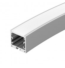 Профиль SL-ARC-3535-D1500-A45 SILVER (590мм, дуга 1 из 8)  025521  Arlight