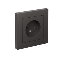 AtlasDesign Базальт Розетка без заземления, 16А, в сборе  ATN001440  SE