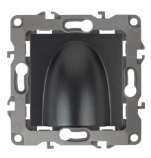 12-6003-12 ЭРА Вывод кабеля, Эра12, графит  Б0043156  ЭРА