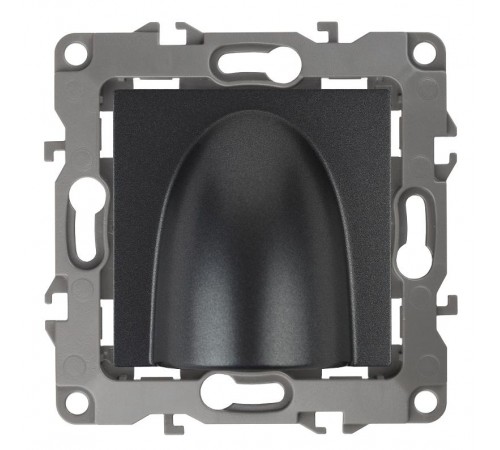 12-6003-12 ЭРА Вывод кабеля, Эра12, графит  Б0043156  ЭРА