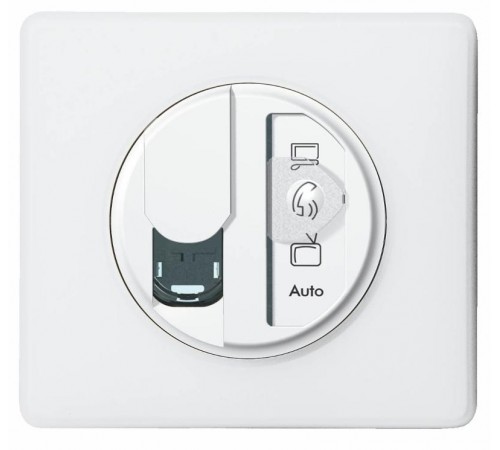 Celiane Перкаль Белый Рамка 1-я (2 мод)  066701  Legrand