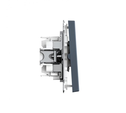 ArtGallery Грифель Переключатель 2-клавишный , 10АХ, механизм, быстрозажим. клем.  GAL000765S  SE