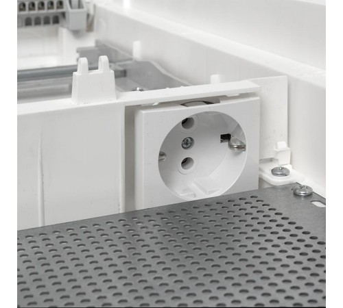 Основание комбинир. щита "Nova" (3 DIN-рейки + 1 монт. плата) 5 габарит IP41 PROxima  nv-cbase-3+1  EKF