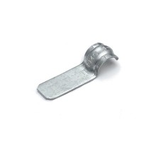 Скоба металлическая однолапковая СМО 8-9 для монтажного пистолета (без отверстий) (100 шт/уп)   PR08.4988  Промрукав