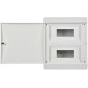  Корпус пластиковый встраиваемый на 18 модулей ЩРВ-П-18 IP41 белая дверь UNION Compact  UIC-KP13-V-18-41-K01  IEK