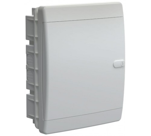  Корпус пластиковый встраиваемый на 18 модулей ЩРВ-П-18 IP41 белая дверь UNION Compact  UIC-KP13-V-18-41-K01  IEK