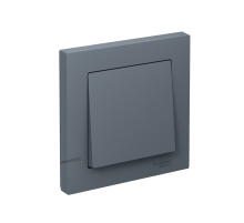 AtlasDesign Грифель Выключатель 1-клавишный, сх.1, 10АХ, (в сборе с рамкой), быстрозажимные клеммы  ATN000712S  SE