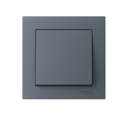 AtlasDesign Грифель Выключатель 1-клавишный, сх.1, 10АХ, (в сборе с рамкой), быстрозажимные клеммы  ATN000712S  SE