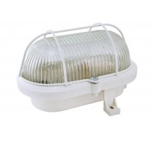 Светильник пылевлагозащищенный под лампу для ЖКХ НБП 02-60-019.01 60Вт ЛН E27 IP54 Евро корпус и метал. сетка, белый SQ0312-0007  TDM