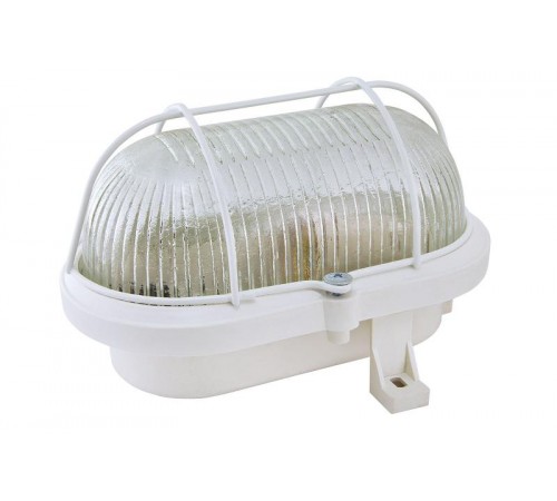 Светильник пылевлагозащищенный под лампу для ЖКХ НБП 02-60-019.01 60Вт ЛН E27 IP54 Евро корпус и метал. сетка, белый SQ0312-0007  TDM