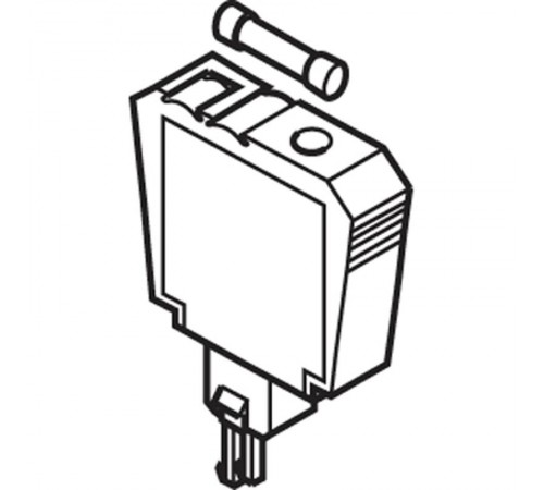 Вилка BNS 5 под предохр.для MA2,5/5.SB  1SNA116702R2400  TE