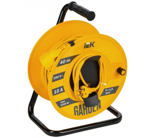 GARDEN Катушка УК40 1 место 2P 21,0мм2 40м  GD-KP50-10-01-40  IEK