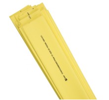 Термоусаживаемая трубка ТУТ нг 25/12,5 желтая EKF PROxima  tut-25-y-1m  EKF