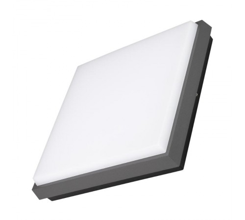Светильник LGD-AREA-S240x240-25W Warm3000 (GR, 110 deg, 230V) (Arlight, IP54 Металл, 3 года)  029952  Arlight