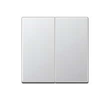 Центральная плата 2 группы стандарт; дуропласт; алюминий  A1702AL  Jung