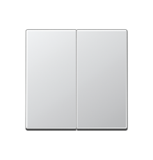 Центральная плата 2 группы стандарт; дуропласт; алюминий  A1702AL  Jung