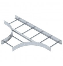 Т-образная секция лестничного лотка 110х400 мм R=500 мм (LT 1140 R5 FT)  6219407  OBO Bettermann