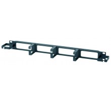CM-1U-V6H2-PL Кабельный организатор с пластиковыми кольцами (6 вертикальных и 2 горизонтальных), 19", 1U  430224  Hyperline