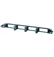 CM-1U-V6H2-PL Кабельный организатор с пластиковыми кольцами (6 вертикальных и 2 горизонтальных), 19", 1U  430224  Hyperline
