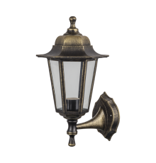 Светильник садово-парковый NOF-PG33-002-IP44-E27 (6 граней черный под бронзу)  80494   Navigator