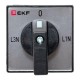 Переключатель кулачковый ПК-1-84 10А 4P для вольтметра (фазное напряжение) IP65  pk-1-84-10-65  EKF