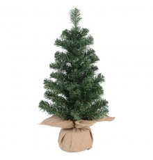 Елочка 60см в плетеном мешочке, ПВХ  533-333  NEON-NIGHT