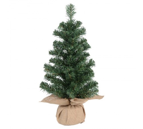 Елочка 60см в плетеном мешочке, ПВХ  533-333  NEON-NIGHT