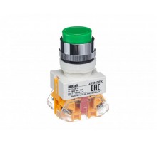 Выкл. кноп. с фикс. ABFP 22 мм зел. 220В ВK-22   25131DEK  DEKraft