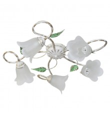 Светильник "Флорин" 151 бел.зол. (Плафон 62333) НПБ 01-5х60-116 Е14  1005404180  Элетех