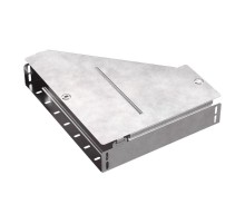 Переходник правый с крышкой Стандарт 400х150х80   PR16.0710  Промрукав