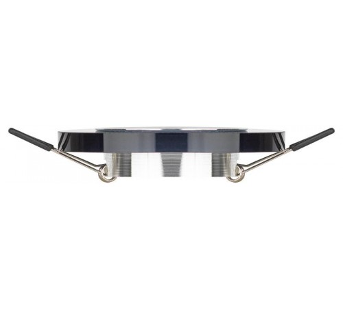 Светильник точечный встраиваемый под лампу DK7 50Вт MR16 хром/черный  C0043793  ЭРА