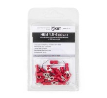 Наконечник кольцевой НКИ 1,5-4 (30шт.)  75330  КВТ