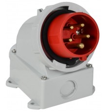 Вилка стационарная ССИ-5152 16А-6ч 380В 3P+PE+N IP67  PSR52-016-5-0-67  IEK