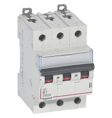 Выключатель автоматический трехполюсный DX3 10000 1А B 16кА  408984  Legrand