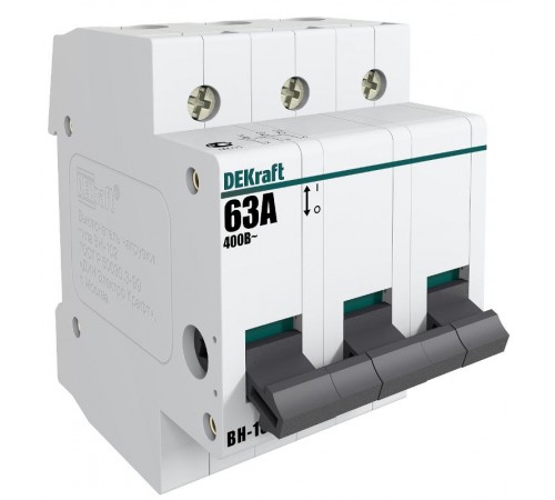 Выключатель нагрузки 3Р 100А ВН-102  17012DEK  DEKraft