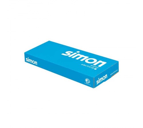 Simon 82 Рамка декоративная, 3 поста, S82 Nature, Стекло, белый-белый  82637-30  Simon