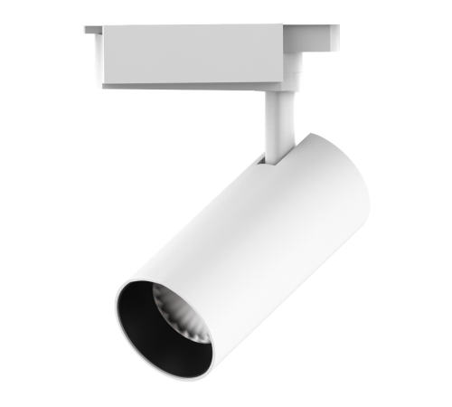 Светильник светодиодный трековый цилиндр 16W 1390lm 4000K 180-240V IP20 65*210мм белый угол 24  TR066  Gauss