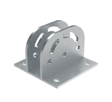 Крепление с площадкой шарнирное для профиля BPM-41, горячеоцинкованное  BSF4104HDZ  DKC