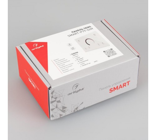 Панель Sens SMART-P79-DIM White (230V, 4 зоны, 2.4G) (Arlight, IP20 Пластик, 5 лет)  028398  Arlight